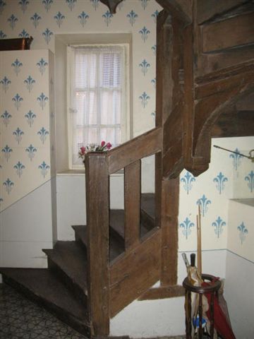 Escalier de la maison de Brosses