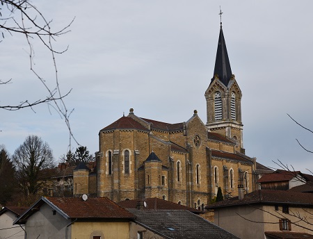église vue de côté